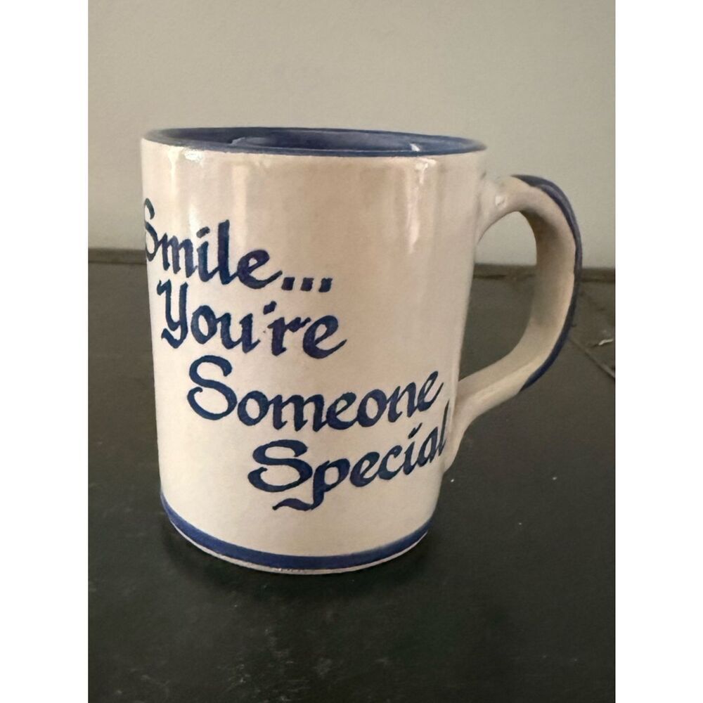 Nanz & Kraft Florists Louisville Stoneware Smile Mug, 12 ounce,